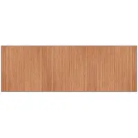vidaXL Tapis rectangulaire naturel 100x300 cm bambou
