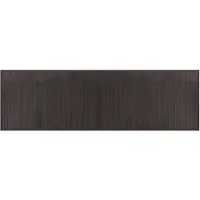 vidaXL Tapis rectangulaire marron foncé 60x200 cm bambou