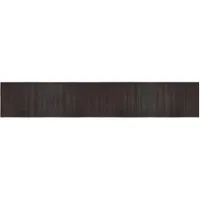 vidaXL Tapis rectangulaire marron foncé 70x400 cm bambou