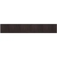 vidaXL Tapis rectangulaire marron foncé 80x1000 cm bambou