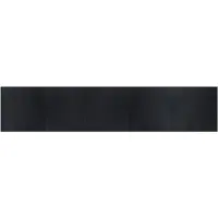 vidaXL Tapis rectangulaire noir 100x1000 cm bambou