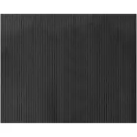 vidaXL Tapis rectangulaire gris 80x100 cm bambou