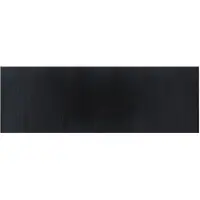 vidaXL Tapis rectangulaire noir 100x300 cm bambou