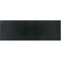 vidaXL Tapis rectangulaire gris 100x300 cm bambou