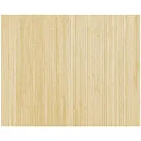 vidaXL Tapis rectangulaire naturel clair 80x100 cm bambou