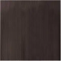 vidaXL Tapis rectangulaire marron foncé 100x100 cm bambou