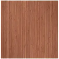 vidaXL Tapis rectangulaire marron 100x100 cm bambou