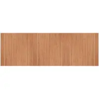 vidaXL Tapis rectangulaire naturel 100x300 cm bambou