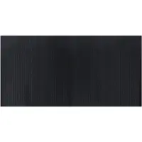vidaXL Tapis rectangulaire noir 100x200 cm bambou