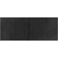vidaXL Tapis rectangulaire gris 80x200 cm bambou