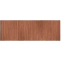 vidaXL Tapis rectangulaire marron 100x300 cm bambou