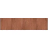 vidaXL Tapis rectangulaire marron 100x400 cm bambou