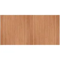 vidaXL Tapis rectangulaire naturel 100x200 cm bambou
