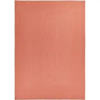 Beliani Couvre-Lits Maraka Coton 150 X 200 Cm Rouge Clair