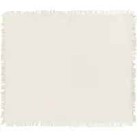 Beliani Couvre-Lit En Coton 220 X 240 Cm Blanc Cassé Yerbent