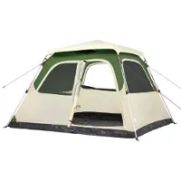 vidaXL Tente familiale dôme 6 personnes Vert Quick Release