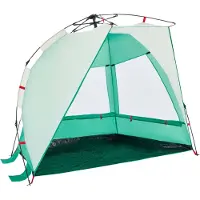 vidaXL Tente de plage 2 personnes vert mer Quick Release étanche à l'eau