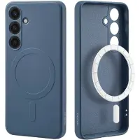 IMoshion Coque Couleur avec MagSafe Samsung Galaxy S24 - Bleu foncé