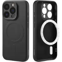 IMoshion Coque Couleur avec MagSafe pour Apple iPhone 15 Pro - Noir