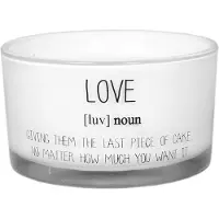 My Flame Fresh Cotton Love bougie parfumée 9x5 cm