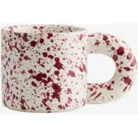 Nordal Jose mugs splash rouge lot de 6 pièces