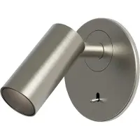 Astro Micro Recessed Switched Lampe Murale Matt Nickel
