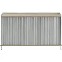 Muuto Enfold Buffet 148 x 45 x H 85 cm | Grey | Oak