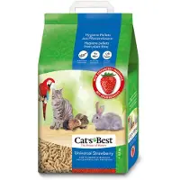 JRS Cat’s Best Universal - 10 L - litière composés de fibres végétales naturelles - parfum fraise