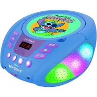 Lexibook Disney Stitch Cd Player Clair One Size / EU Plug 220V