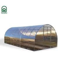 BAUMERA Serre KLASIKA TUBE 3x6m avec fondations et polycarbonate 4mm ;