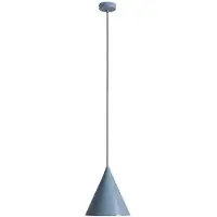 Aldex Suspension , Form, dimmable, Bleu, Salle à manger, Métal
