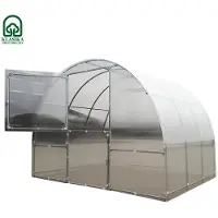 BAUMERA Serre KLASIKA EASY 3x8m (24m2) avec polycarbonate 4mm (cadre en tube carré)