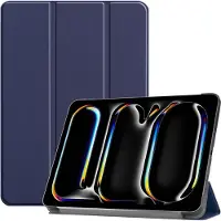IMoshion Coque tablette Trifold Apple iPad Pro 13 (2025) M5 / (2024) M4 - Bleu foncé