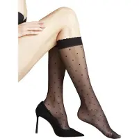 Falke Chaussettes fines noir