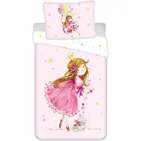 Cofi1453® Fairy linge de lit douillet en coton, 140x200 cm & 70x90 cm