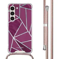 IMoshion Coque Design avec cordon Samsung Galaxy S23 Plus - Bordeaux Graphic