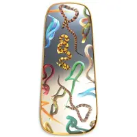 Seletti Gold Frame 140 cm Miroir Snakes