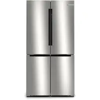 Bosch Serie 4 KFN96VPEA frigo américain Autoportante 605 L E Acier inoxydable