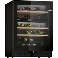Bosch Cave à vin 44 bouteilles double zone noir - - KWK16ABGB -