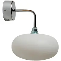 Ebb & Flow Horizon Applique Murale Shiny Silver | Marshmallow E14IP20