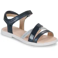 Geox Sandales plates J SANDAL KARLY GIRL filles - Noir - 33
