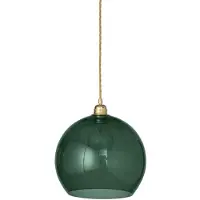 Ebb & Flow Rowan Suspension Ivy Green | Gold | Ø 28 cm E27IP20