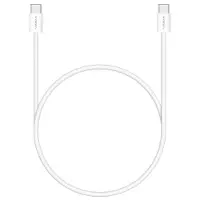 IMoshion Câble USB-C vers USB-C - Tressé - 1 mètre - Wit