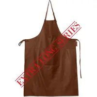 Dutchdeluxes Tablier Dutchdeluxes Zipper Style Apron Classic Brown XL