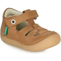 Kickers Sandales plates SUSHY garcons - Blanc - 23