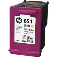 HP 651 (C2P11AE) - 3-couleurs - Cartouche d'encre