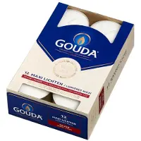 GOUDA Maxilights 10 heures 12 pièces blanc (12 pcs)