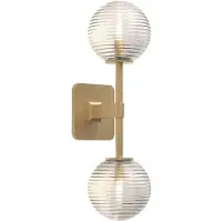 Astro Applique murale Tacoma Twin 2x3,5 W G9 sans abat-jour, laiton 1429008