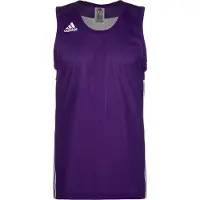 Adidas Maillot de basketball réversible Homme 3G Speed Collegiate Purple/Blanc