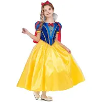 MOM Déguisement Princesse Forêt Enchantée Avec Cape Jupon Et Bandeau